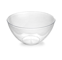 Black 60 Oz. Plastic Bowl  - Posh Party Supplies