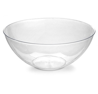 Clear 100 Oz. Plastic Bowl  - Posh Party Supplies