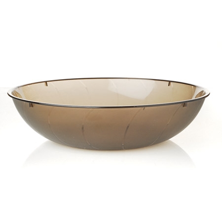 Black 1 Gallon Plastic Bowl  - Posh Party Supplies