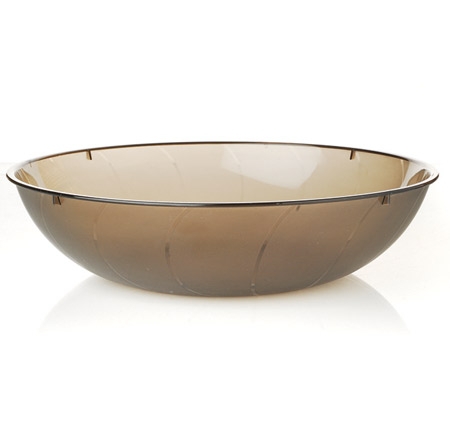 Black 2 Gallon Plastic Bowl  - Posh Party Supplies