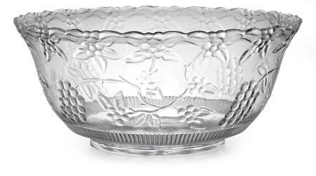 Clear 8 Qt. Punch Plastic Bowl  - Posh Party Supplies