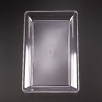 Plastic Clear 16" x 16" Square Tray  - Posh Party Supplies