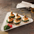 Plastic White 16" x 16" x 16" Triangle Tray  - Posh Party Supplies