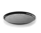 Plastic Black Classic 16" Round Tray  - Posh Party Supplies