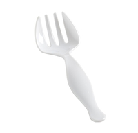 Plastic White 8.5" Serving Fork  - Posh Party Supplies