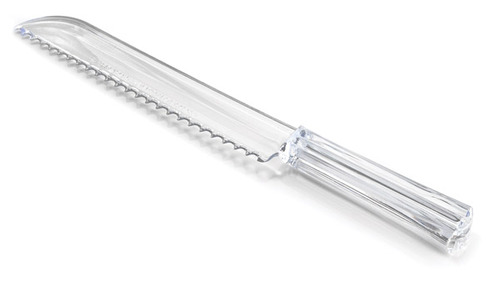 Plastic Black Bread Knife  - Posh Party Supplies