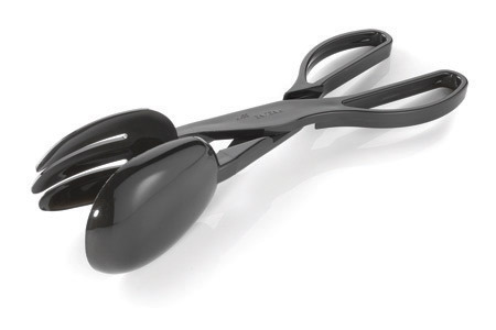 Plastic Clear Salad Scissor Tongs  - Posh Party Supplies