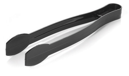 Plastic Clear 9" Tongs  - Posh Party Supplies