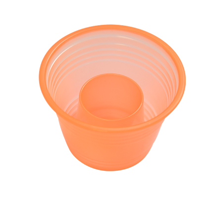 Plastic Orange 1 Oz. Inner & 2.75 Oz. Outer  - Posh Party Supplies