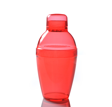 Plastic Red 14 Oz. Cocktail Shaker  - Posh Party Supplies