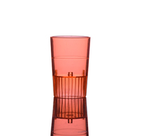 Plastic Orange 1 Oz. Neon Shooter  - Posh Party Supplies