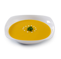 Elegant Disposable White 12 oz. Soup Bowl - 120 Plastic Bowls