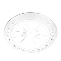 Elegant Clear 9" Round Plastic Plates  - Posh Party Supplies