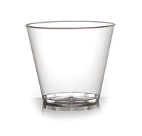 Plastic Clear 5 oz. Tumblers  - Posh Party Supplies