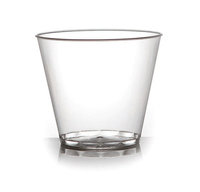 Plastic Clear 5 oz. Tumblers  - Posh Party Supplies
