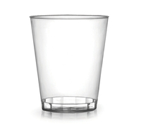 Plastic Clear 7 oz. Tumblers  - Posh Party Supplies