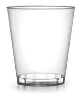 Plastic Clear 8 oz. Tumblers  - Posh Party Supplies