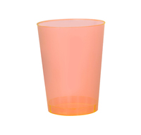 Plastic Orange 10 oz. Tumblers  - Posh Party Supplies