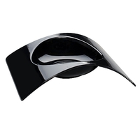 Plastic Black 2.75" x 2.75" Tiny Teasers  - Posh Party Supplies