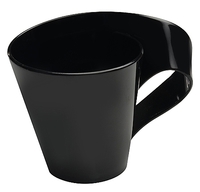 Plastic Black 2.7 oz. Tiny Tonics (Coffee Mugs)  - Posh Party Supplies