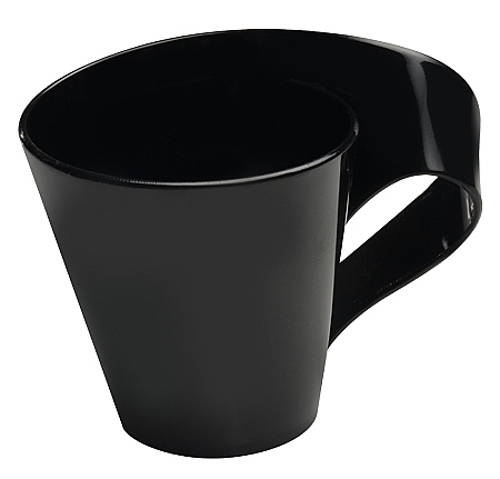 Plastic Black 2.7 oz. Tiny Tonics (Coffee Mugs)  - Posh Party Supplies
