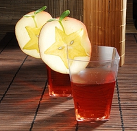 Plastic Clear 1.9" x 3.2" Tiny Tumblers  - Posh Party Supplies