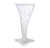Plastic Clear Tiny Square Champagne Flute  - Posh Party Supplies
