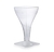 Plastic Clear Tiny Square Wine Glass  - Posh Party Supplies