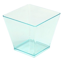 Plastic Green 2 Oz. Tiny Cube  - Posh Party Supplies