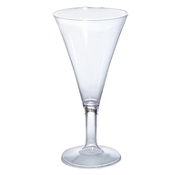Plastic Clear Tiny Champagne Flute  - Posh Party Supplies