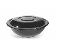 Clear 32 oz. Plastic Salad Bowl - 100 Plastic Bowls