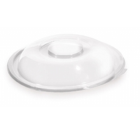Clear 24 oz. Dome Plastic Lid - 100 Plastic Lids