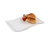 Pretty Clear 6.5" Disposable Salad Plastic Wave Plate - Posh Party Supplies