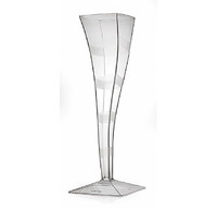 Elegant Clear 5 oz. Plastic Champagne Flute  - Posh Party Supplies