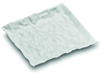 Elegant Plastic Contemplate White 6.25" Dessert Plates - PoshPartySupplies.com