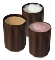 Edible Chocolate Cordial Toasting Cups - 144 per Case