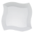 Disposable On Sale! 7 Inch White Wave Dessert Plastic Plates - Posh Party Supplies