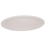 White 11" x 16" Oval Tray