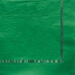Glitz Green 3 Ply Beverage Napkins with Foil - 192 Napkins