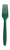 Hunter Green Premium Plastic Forks - Posh Party Supplies