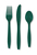 Hunter Green Cutlery (Hd) Cutlery Assortment