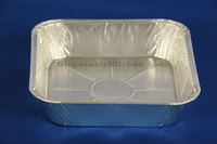 8" Aluminum Square Pans Disposable - 500 per Case