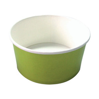Round Green 33 oz Paper Bucket To Go - 360 Buckets