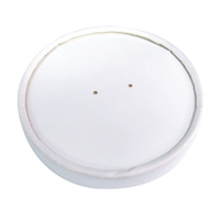Paper Vented Lid For Hot Foods, Fits 23 & 33Oz - 500 Buckets
