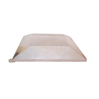 Recycled Plastic Clear Lid For Plate - 250 Plates
