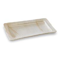 Palm Leaf Rectangular Plate-11X7.28X0.6- 100 Plates