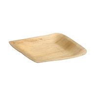 Palm Leaf Square Plate - 10 X 10"  - 100 Plates