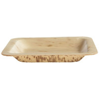 Square Bamboo Leaf Plate 3.5 X 3.5 - 100 Plates