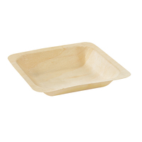 Scandinavia Square Wooden Plate 5.5" X 5.5 X 1" - 500 Plates