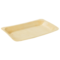 Scandinavia Rectangular Wooden Plate-7.8 X 4.9 X 0.8 - 500 Plates
